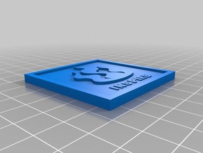 inspirer icône des signes logos 3d print model - Mito3D