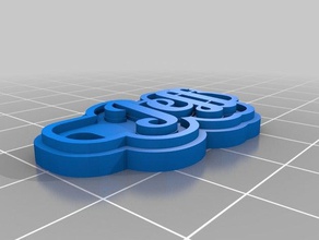 jeff portachiavi i personalizzato 3d print model - Mito3D