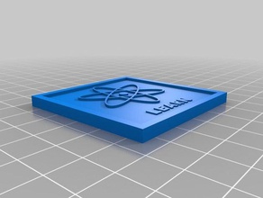 apprendre icône des signes logos 3d print model - Mito3D