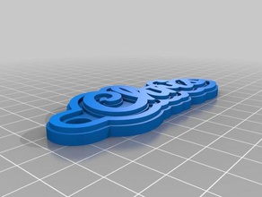 chris Schlüsselbund Schlüsselanhänger angepasst 3d print model - Mito3D
