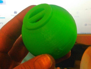 pecker ball v1 other chicken toy treat dispenser 3d print model - Mito3D