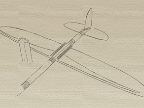3d-Druck-Flugzeug diy 3d print model - Mito3D