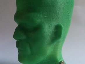 frankenstein-Halter Container franky monster Stift Stifthalter 3d print model - Mito3D