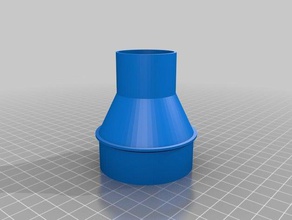 mi personalizar la manguera de vacío del adaptador v1 partes 3d print model - Mito3D
