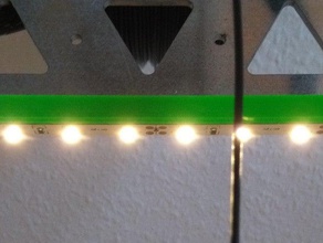 led bar p3steel 3d Drucker - Zubehör leds led-Halter led-Fassung led-Streifen 3d print model - Mito3D
