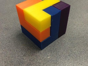 puzzle cube toys games 3d print model - Mito3D
