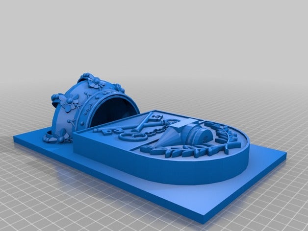 salobre albacete escudo 3d sanat 3D print model - Mito3D