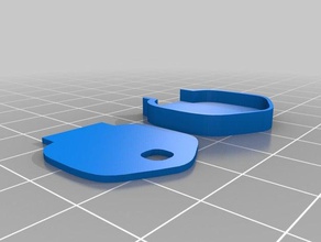 chiave topper organizzazione auto caso il coperchio casa housekey inkscape keychain tinkercad 3d print model - Mito3D
