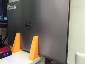 suporte para notebook dell inspiron 15 5540 ordinateur 3d print model - Mito3D