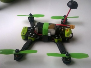 espaçadores zmr250 racing drone rc veículos 3d print model - Mito3D