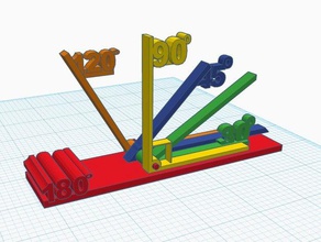 teach angles math 3d print model - Mito3D