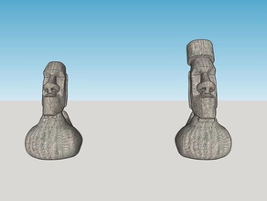 easter island rubber duck animals ducky maori toy 3d print model - Mito3D