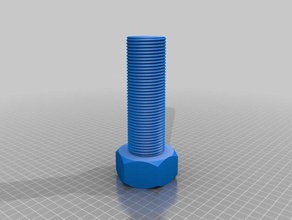 boulon pièces personnalisé 3d print model - Mito3D