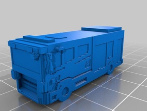 camión vehículos 3d slash 3d print model - Mito3D