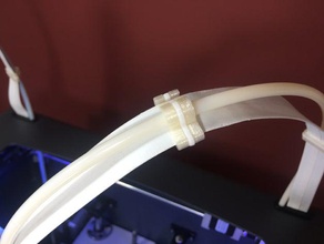 bcn3d sigma bowden cable clip dual extrusion 2 color printing 3d print model - Mito3D