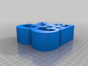 gage Skulpturen angepasst 3d print model - Mito3D