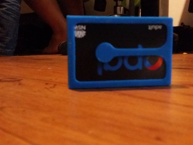 delgada de los hombres billetera accesorios 3D print model - Mito3D