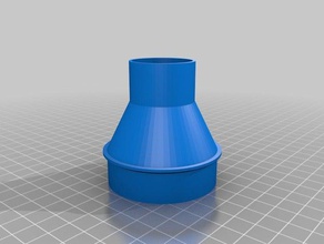 mi personalizar la manguera de vacío del adaptador v3 partes 3d print model - Mito3D