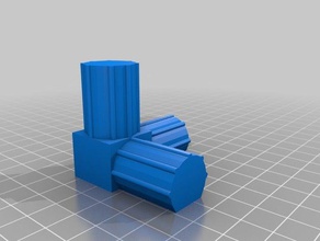 garden net pipe joints other 3d print model - Mito3D