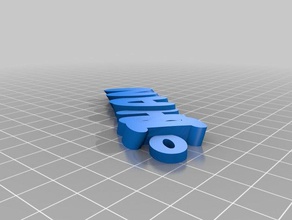 ıshaan Anahtarlık özelleştirilmiş 3d print model - Mito3D