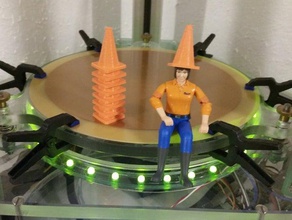 traffic cone bruder scale 116 rc vehicles 3d print model - Mito3D