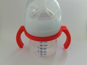 Griffe philips avent baby Flasche passt 125ml Küche Essen 3d print model - Mito3D