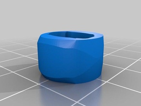 capa base de dedo la robotique personnalisé 3d print model - Mito3D