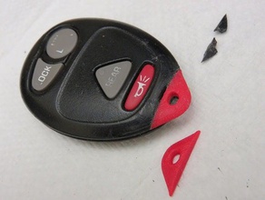 gm-Schlüsselanhänger fix automotive gebrochen Auto klicken Sie auf clicker delphi gmc keychain keyring key chain Schlüssel-ring remote sparen Geld 3d print model - Mito3D