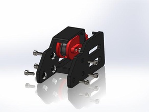 y-axis belt tensioner tevo tarantula 3d printer parts prusa 3d print model - Mito3D