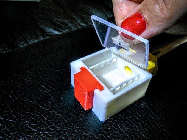 formicarium cover handle pets 3D print model - Mito3D