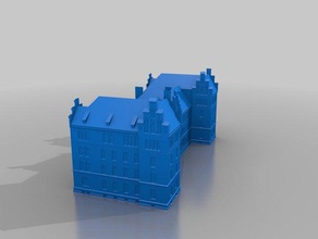 uno de klaipeda los edificios la universidad estructuras 3d print model - Mito3D