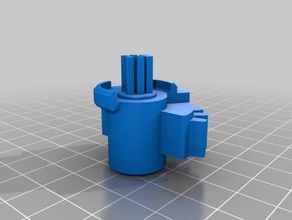 dişli vw yeniden circulatordoor flap motor Otomotiv 3d print model - Mito3D
