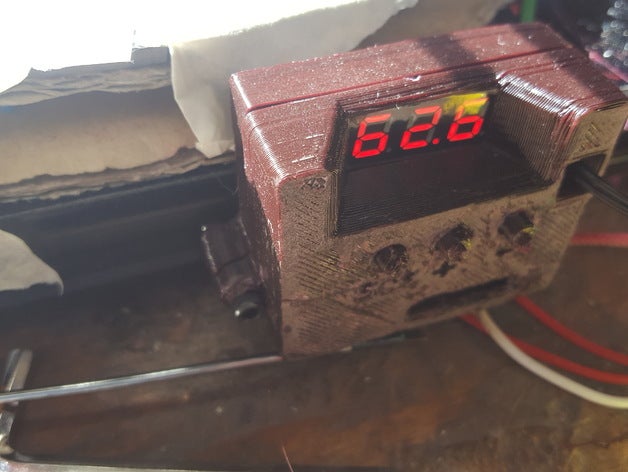 d810 thermostat case 3d printer parts 3D print model - Mito3D