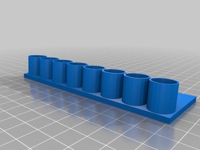meine angepasste sharpie-marker-Halter Organisation 3d print model - Mito3D