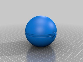 pokeball con pikachu santi 3d l'impression 3d print model - Mito3D