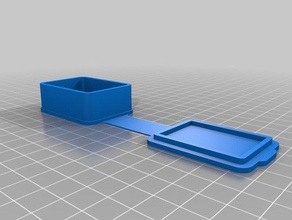 caja rectangular los contenedores personalizado 3d print model - Mito3D