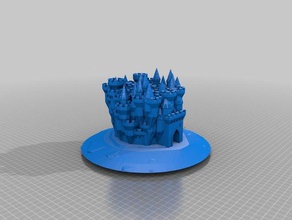 meine angepasste grand castle generator Gebäude Strukturen 3d print model - Mito3D