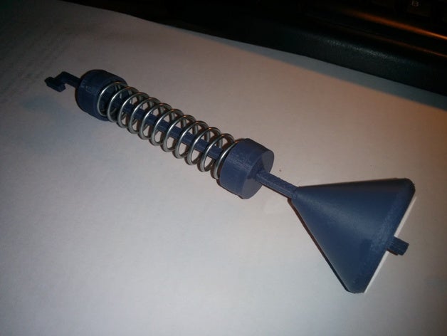 barrière de porte loquet gadget le remplacement pièces verrou la pièce rechange 3D print model - Mito3D