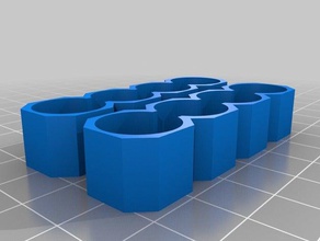 4 hücre aa pil diy 3d print model - Mito3D