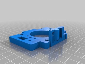 fanshroud mount prusa i3 geeetech pro acryl 3d Drucker Teile 3d print model - Mito3D