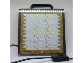 kompakte led-panel - Elektronik lasercut led-Licht led-Streifen spotlight 3d print model - Mito3D