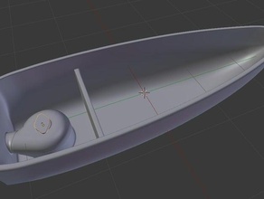 floaty boaty vehículos centrífuga modelo chorro de agua 3d print model - Mito3D