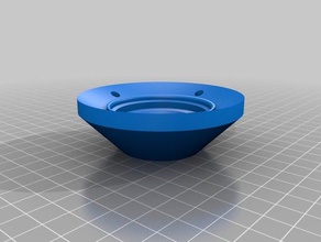 sphere mount copper pipe 28mm other 3d print model - Mito3D