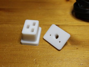 a apple power mac g5 conector de alimentação diy 3d print model - Mito3D