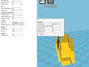hictop y-axe support de ceinture 3d l'imprimante pièces 3d print model - Mito3D