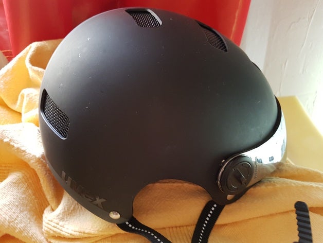 uvex bike helmet pad sport outdoors 3D print model - Mito3D