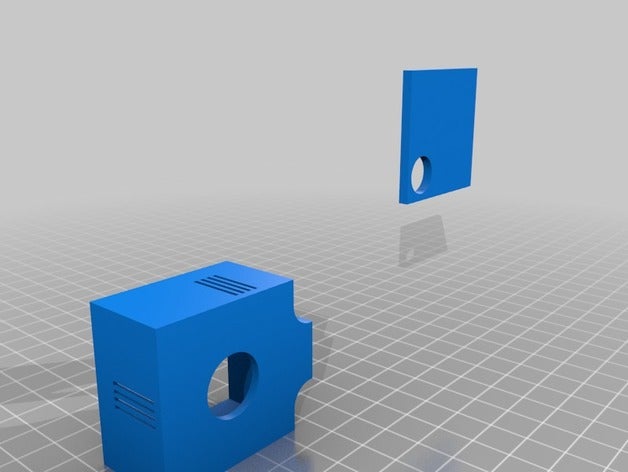 Netzwerk-Kamera-Modul-Körper diy 3D print model - Mito3D