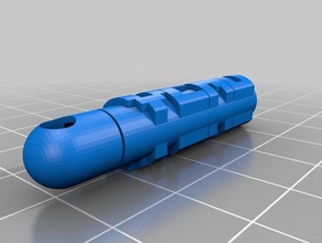 venu-Taste Schlüsselanhänger angepasst 3d print model - Mito3D