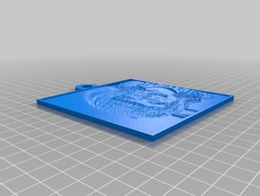 emmalithopane 2d art personnalisé 3d print model - Mito3D