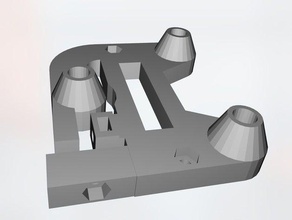 modifiye kossel mini 2020 rulo sintron endstops 3d yazıcı parçaları 3d print model - Mito3D